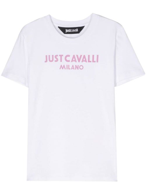 T-shirt donna manica corta JUST CAVALLI | 76PAHE13CJ112LD0